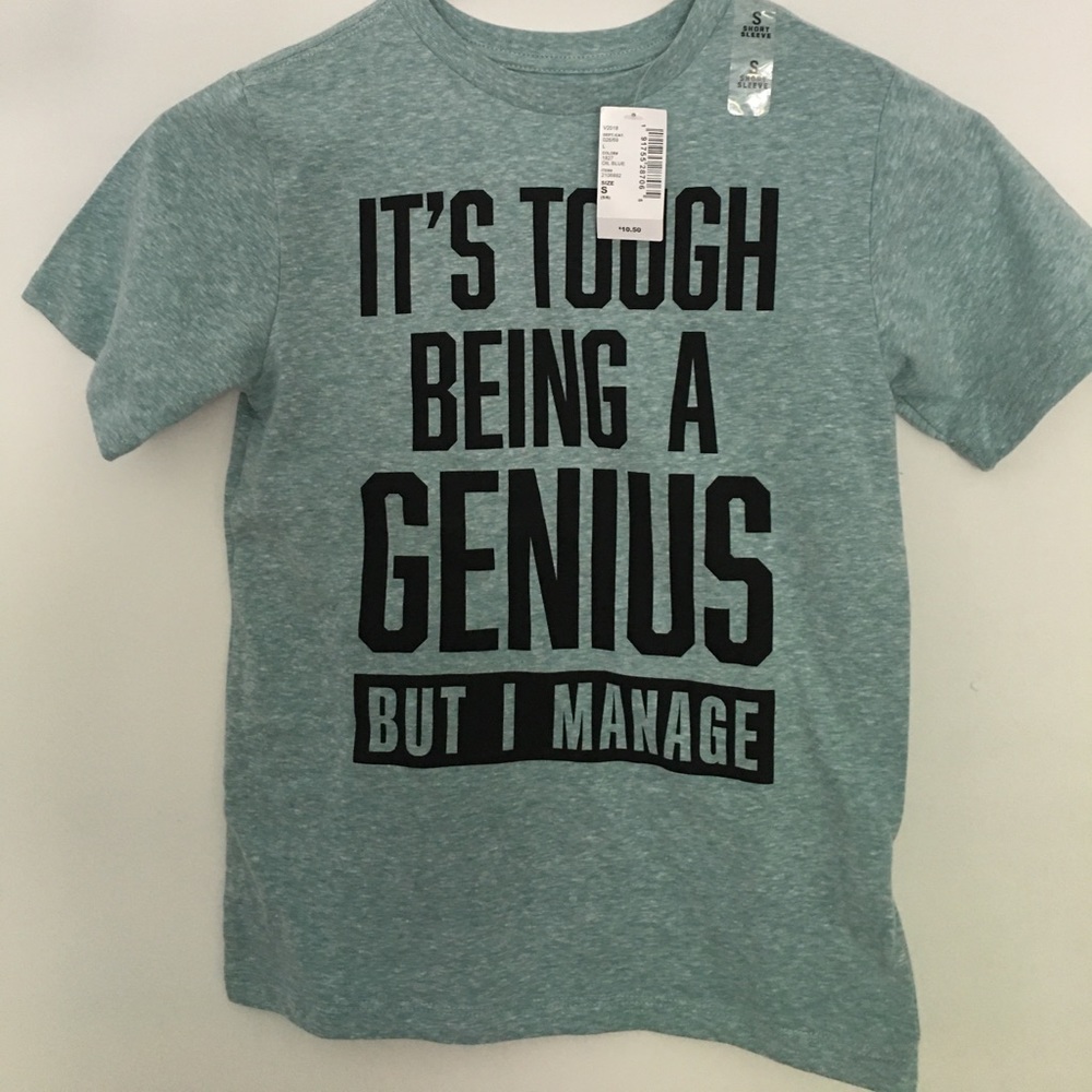 Blue shirt for kids